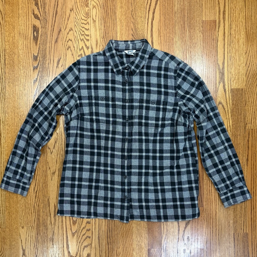 Duluth Trading Women's Free Swingin' Flannel Shirt (L)